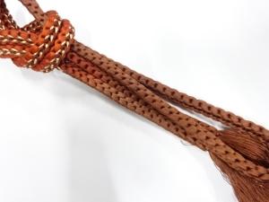 正絹　手組帯締め